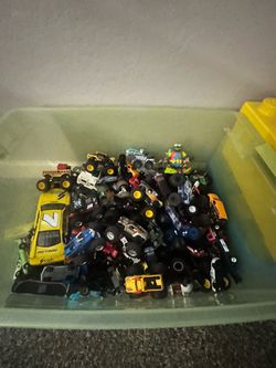Huge Hot Wheels & Monster Truck Lot – $25
