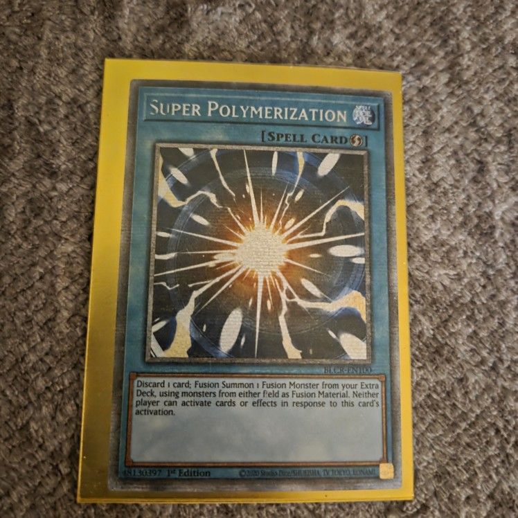 Yugioh Super Polymerization Starlight Rare Yugioh Super Polymerization Starlight Rare