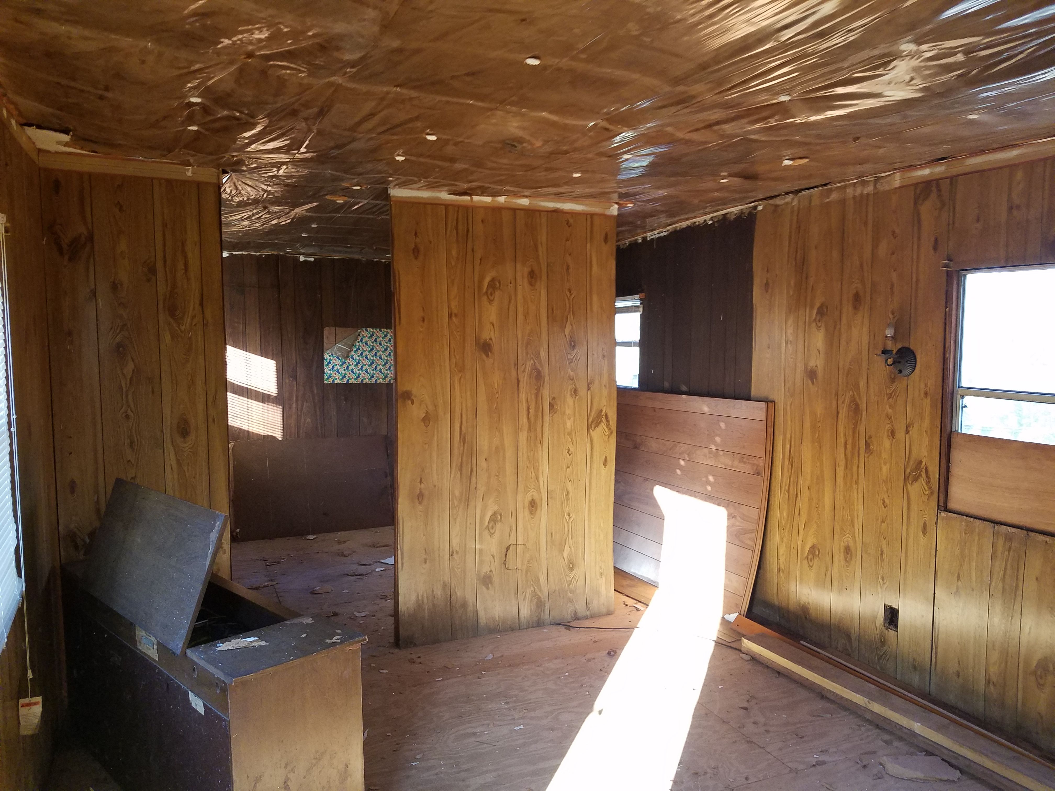 12x55 ft Single Wide Trailer 1970 gutted Mobile Home for Sale in ...