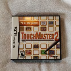 TouchMaster 2 Nintendo DS DSi 3DS 2DS Game Complete With Case And Manual