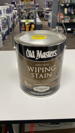 Wiping Stain, Color Glaze, Paint Tint, Clear Gloss Lacquer, Rich Mahogany