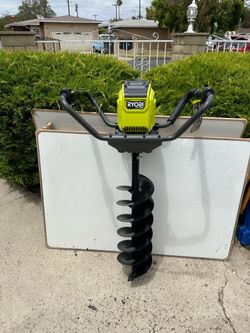 Ryobi 40v cordless auger