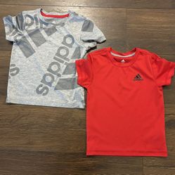 Adidas Toddler Shirts  Set Of 2 Size 3T