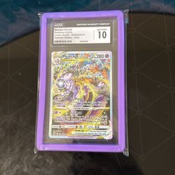 Mewtwo Vstar Pokemon Crown Zenith 