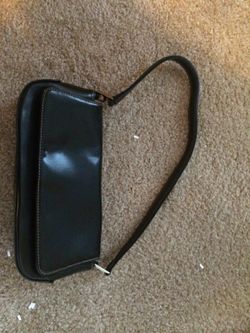 Black handbag