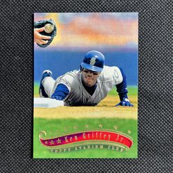 KEN GRIFFEY JR. - 1997 Topps Stadium Club Baseball #50 - SEATTLE MARINERS HOF