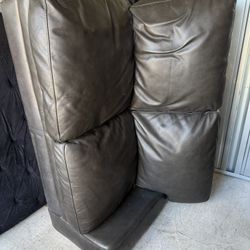 Black Leather Couch