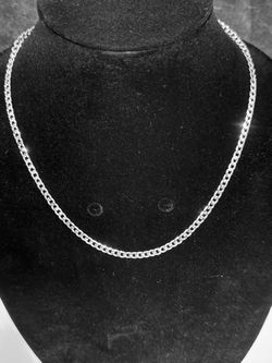 925 SS 18” Italy P.LUX Curb Link Lobster