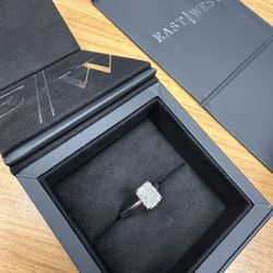 Engagement Ring - Brand New Moissanite Gem