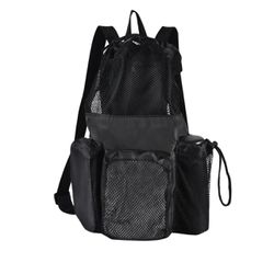 Mesh Backpack With Multiple Pockets 