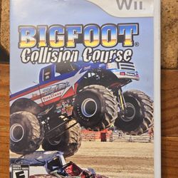 Wii Bigfoot Collision Cource Game. Check Out My Other Listings For More Wii Games 