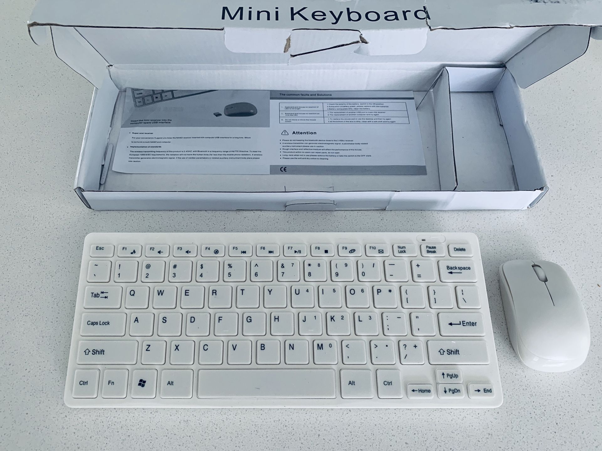 Wireless Bluetooth Keyboard-Brand New with mouse