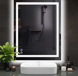 36.1"X48.1" LED Bathroom Mirror, Bathroom Vanity Mirror