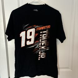 Men’s size Medium Black & orange Martinsville Speedway NASCAR T-shirt