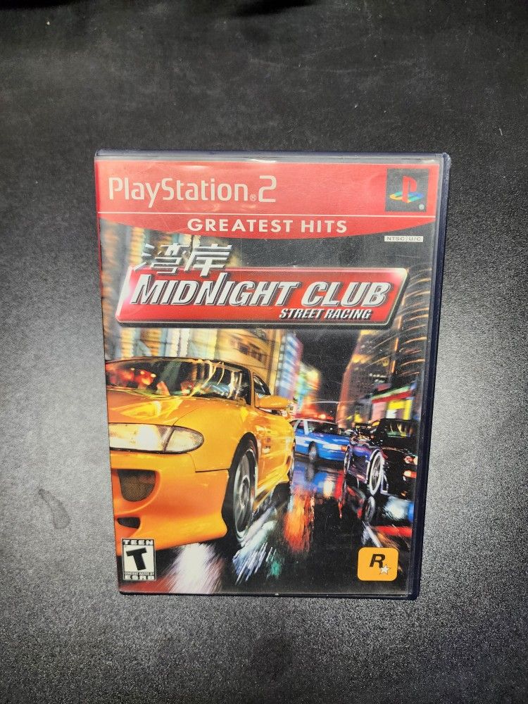 Midnight Club Street Racing PS2 CIB with Manual Greatest Hits Excellent Disc