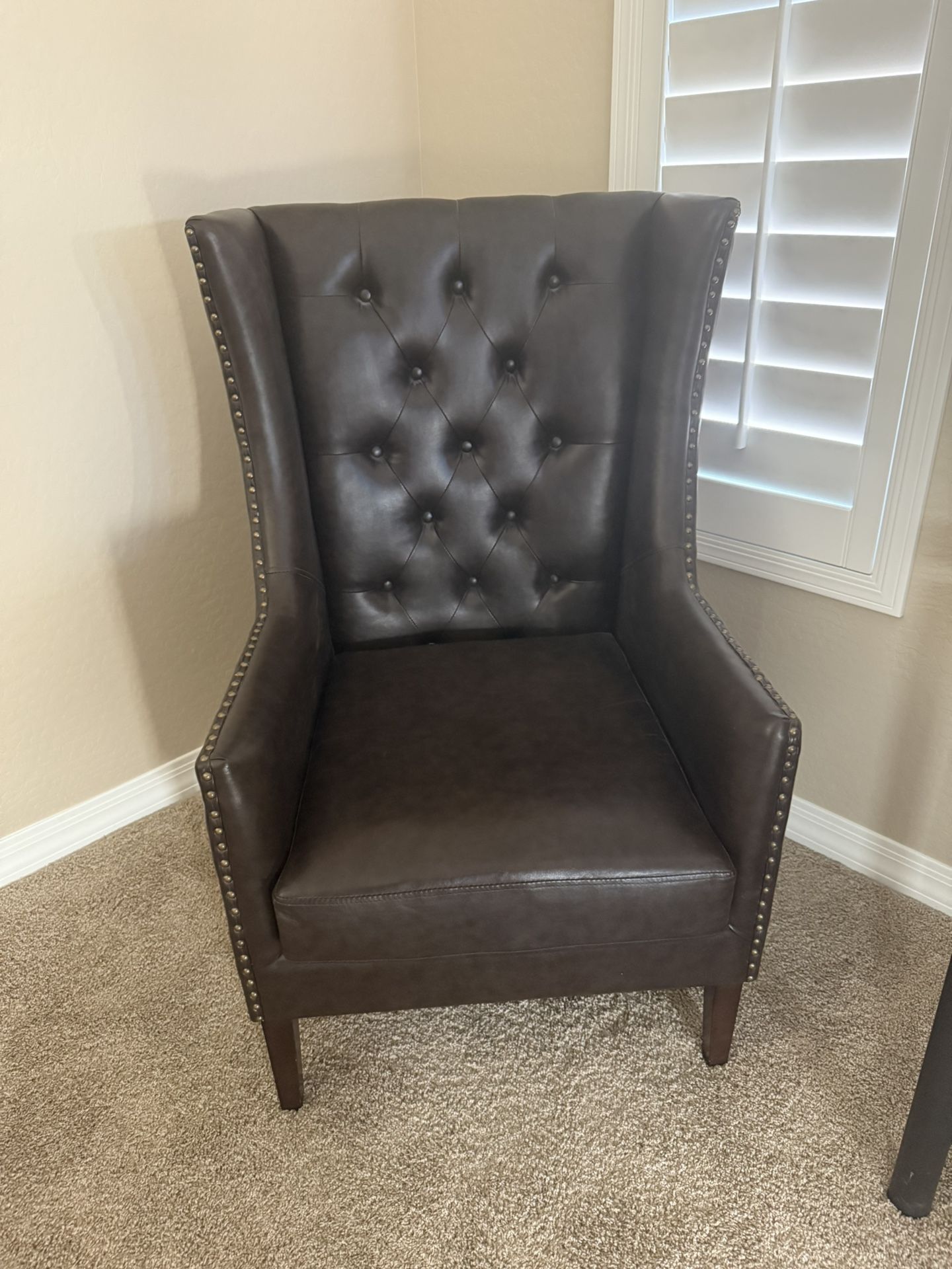 Mid Century Modern Wingback Chair