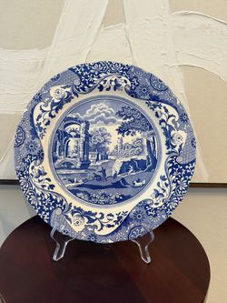 8 piece Brand New Spode Blue Italian Dinnerware