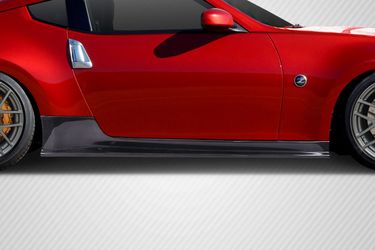 Blemished 2009-2020 Nissan 370Z Z34 Carbon Creations Z1 Extreme Side Skirts - 2 Piece