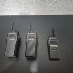 3 Motorola radios