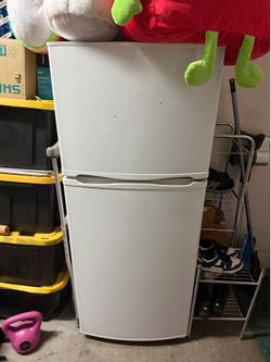 White fridge