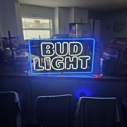 Bud Light Neon Sign