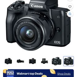 Canon EOS M50 mirrorless camera
