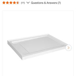 Shower Pan Left Drain