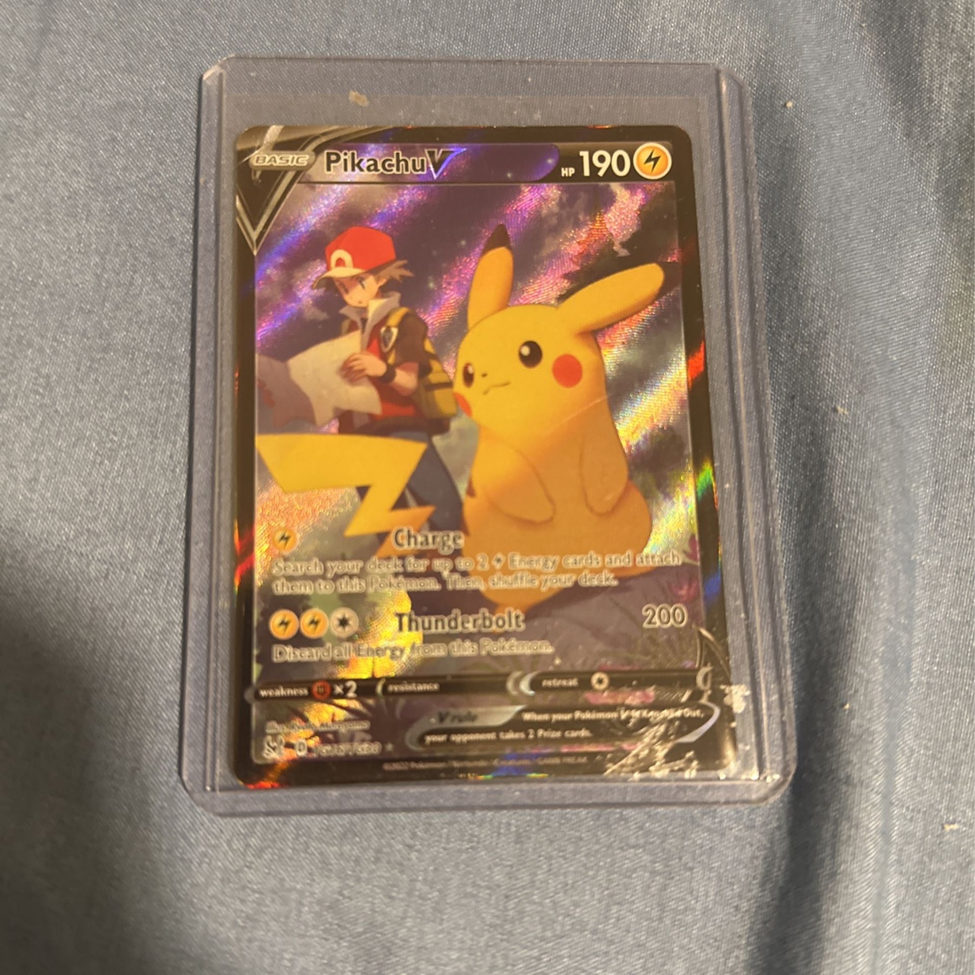 Pikachu V - SWSH11: Lost Origin Trainer Gallery (SWSH11: TG)