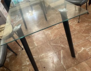 Glass table
