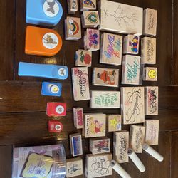 Over 50 Stamps And Die Cuts
