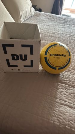 Dribble up soccer ball