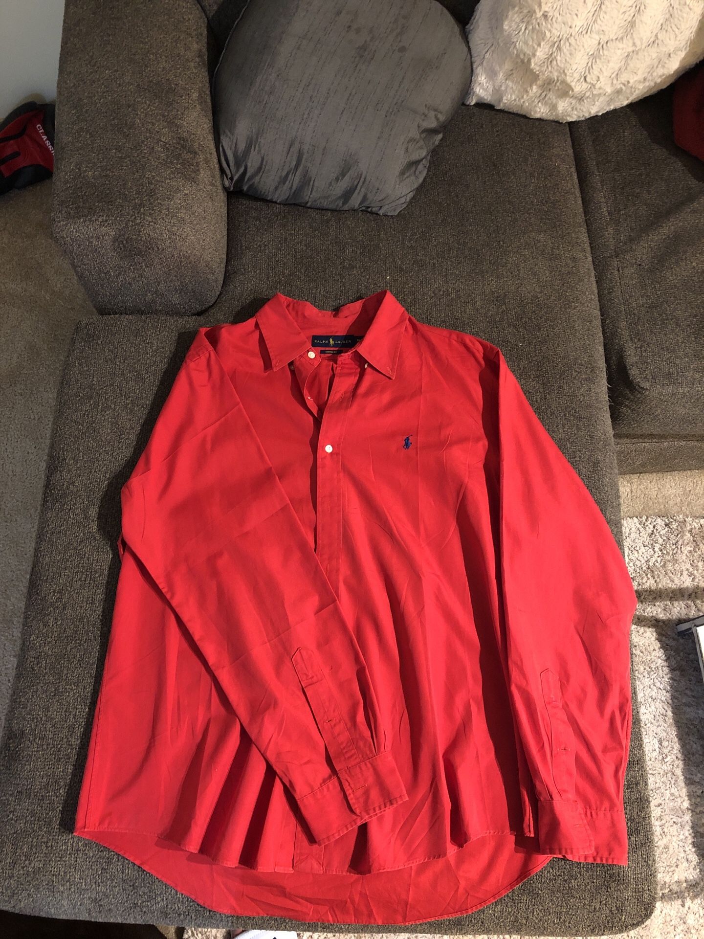 Polo button up XL