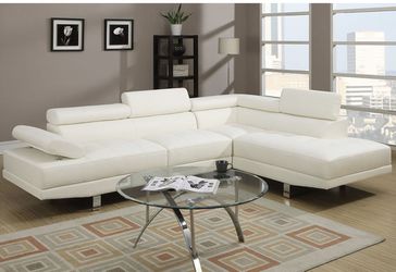 New White Sectional 🎉 we finance just $39 down payment 🎉