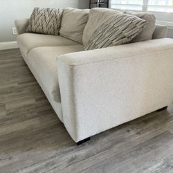 Sofa Couch Large Sofa Removable Cushions Washable Covers With Throw Pillows Free Delivery