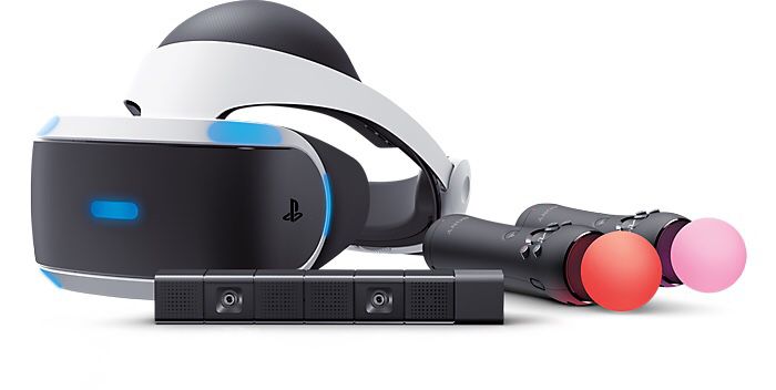 PS VR with move controllers