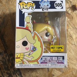 Used- Butterfly Mode Star Funko Pop 