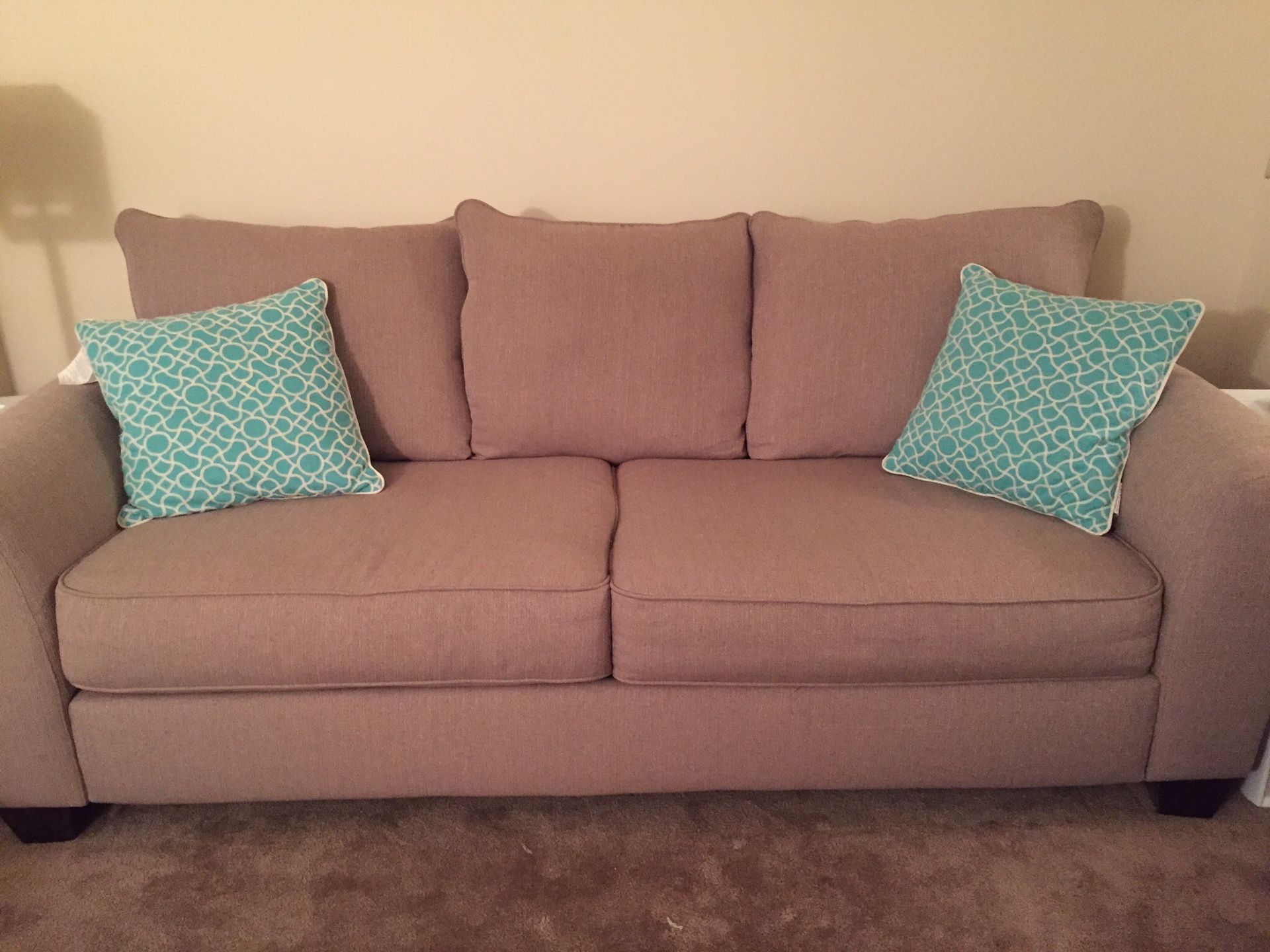 Beige Sleeper Sofa - Excellent Condition