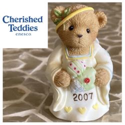 Cherished Teddies "2007” bell “The Season To Be Filled With Love "