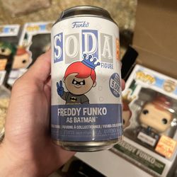 Freddy Funko As Batman Soda