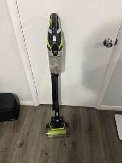 BISSELL PowerGlide Pet Slim Corded Vacuum, Black, Green