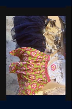 Dresses for girls size 6 in good shape $20 both