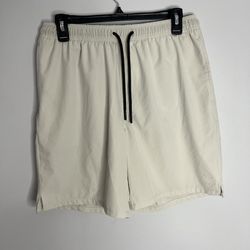 Bad Birdie Active Golf Shorts Mens Medium Beige Tan