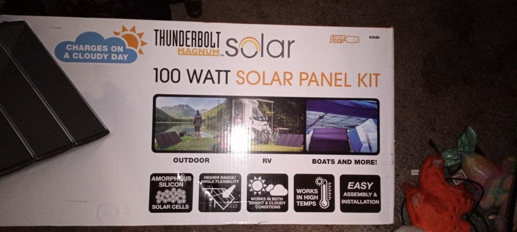 Solar Panel Kit Brand New 