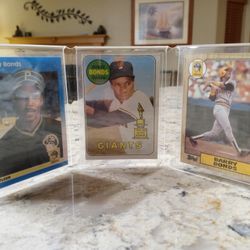 Bobby & Barry Bonds Rookie Baseball Cards!