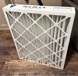New Air filter size of 20 x 25 x 4