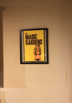 A pice of Portland history! Magic garden posters