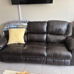 Leather Sofa