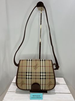 Vintage Burberry Nova Check Shoulder Crossbody