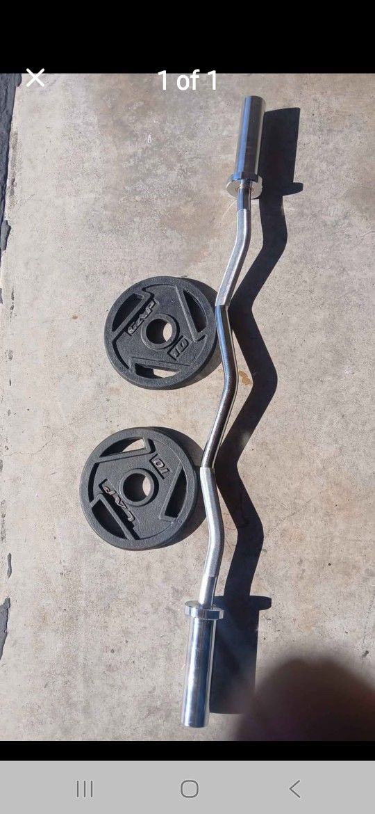 Weights Metal 2.10 Lb & Ez Bar