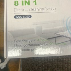 Electric cleaning Brush  8 in 1 